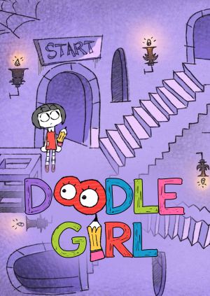 Doodle Girl — plakat